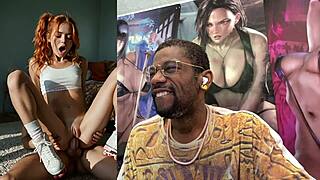 Freckled married latina milf bride gets facial cumshot while shaved teen pussy takes ai anal pounding