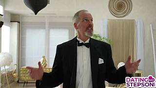 shalina devine begs stepson fill shaved pussy creampie rough pov ride