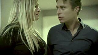 blonde virgin teen student tricked by teacher into petite pussy stretching fuck