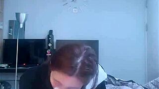 skinny korean in shorts flashes panties during bigo live