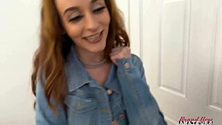 whoa lola's hairy pussy takes doggy cumshot facial!!