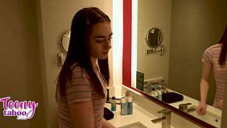 Stepdad Fills 18yo Stepdaughter Reese Robbins Creampie