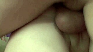 Stepdaughter Sucks Stepdaddy Balls Then Rides Doggystyle for Cum Swallow