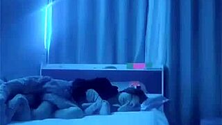 skinny korean in shorts flashes panties during bigo live