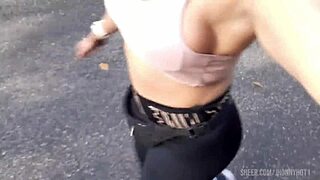 i love big clit latina milf sucking monster cock outdoors