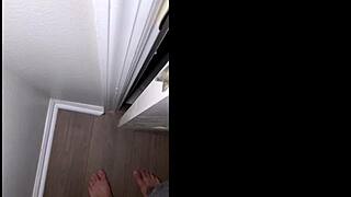 stepmom's big tits bounce in stepson sextape