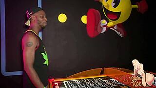 slutty pawg stepmom kendra kox caught stepsons gaming punishes with big black cock fuck