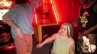 slutty pawg stepmom kendra kox caught stepsons gaming punishes with big black cock fuck