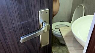 jija catches arushi peeing then she spreads everything wide open