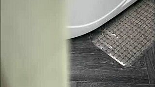 pervy stepson spies huge ass milf masturbating wildly in shower