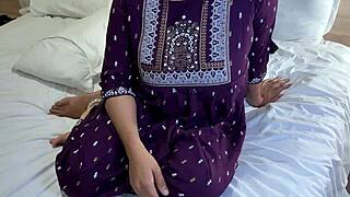 jija catches arushi peeing then she spreads everything wide open