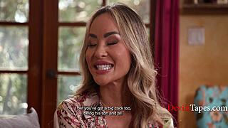 my stepmom seduces me to forget her cheating husband while he's away