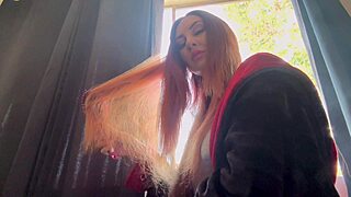 hey, artemisia love's hot long hair solo rocks!