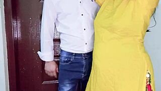 Stepbrother Slams Stepsister's Tight Pussy in College Dorm Room Rough