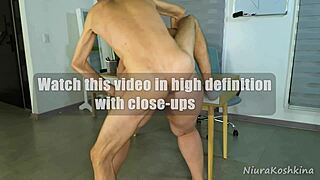 caught sexy teacher masturbating so i roughly fuck her until she squirts then cumshot facial on her face