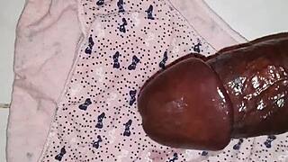 ebony caribbean closeup jerkoff moans homemade compilation