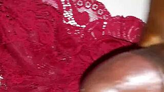 ebony caribbean closeup jerkoff moans homemade compilation