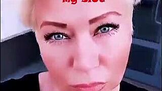 imagine mature russian switching blonde to redhead for sloppy deepthroat close-up blowjobs