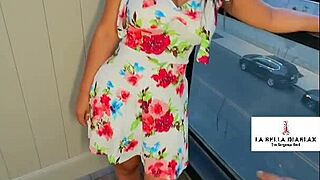 Labelladx's big ass latina milf pounded doggystyle before party