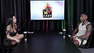 Best dirty chat moments with Will Mastro on Porn Cast Brazil part 1 😈🔥👀 sheer red tattoo tease!