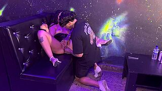 imagine a morena trans turning heads and heating up a private party