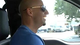 Busty Tanned Milf Demi Delia Fucks Repairman to Orgasm Facial