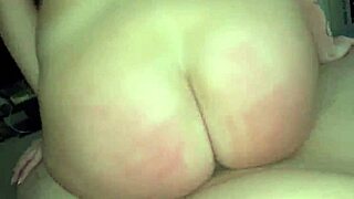 Home alone with stepmom turns into wild ride ending with cum splashing her big tits