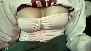 european stepmom artemisia love bounces those big natural tits