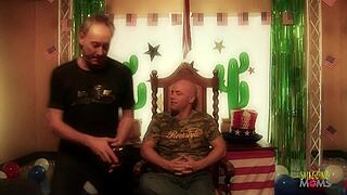 Blonde MILF Brunette Friend Hardcore Orgy