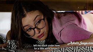 i caught stepmom punishing stepdaughter stuck under my bed