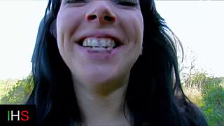 beautiful slutty brunette milf enjoys wild threesome anal dp cowgirl lick cum