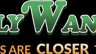 busty blonde stepmom VANESSA CAGE BENT OVER FOR STEPSON DOGGYSTYLE CUMSHOT