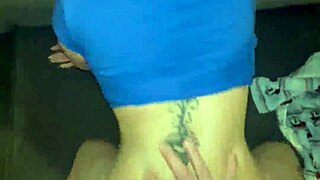 daddy leaves for work so i bend over huge titted stepmom riding monster cock hard