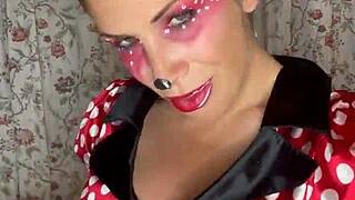 milf slut wrecks her pussy with xxl dildo in solo webcam frenzy