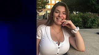 Downblouse BBW Fat Milf HUGE TITS Exposed!