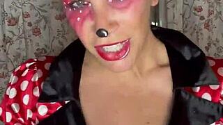 milf slut wrecks her pussy with xxl dildo in solo webcam frenzy