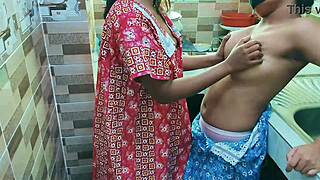 Daddy, should I drop these panties for kitchen sex with your hot desi bhabhi friend?