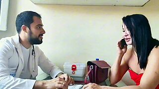 dr. finds latina milf's issue: desperate craving for monster cock creampie in her tight pussy