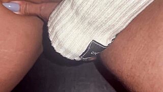 gloryhole slut strikes again. she cums on stranger cocks making them explode too