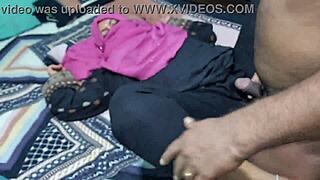 my sister-in-law dumps me so now i fuck her fat tits in homemade dress-up