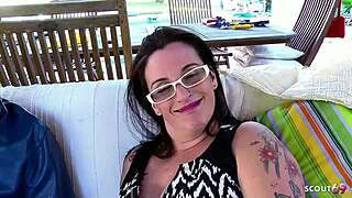 curvy inked mature cougar huge ass asshole fucked rough by boy?
