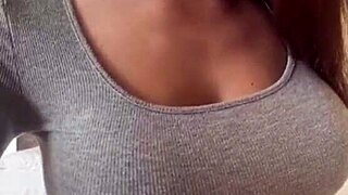 stepmom's big natural tits got me so hard 😍 wanna lick 'em?