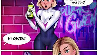 Waifunator comics: alien milf princess takes monster creampie loads! 👽💦