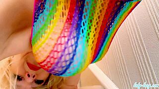 Lady Lucy Gresty Kinky Fishnets Boots Dress Temptation