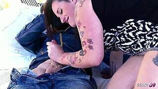curvy inked mature cougar huge ass asshole fucked rough by boy?