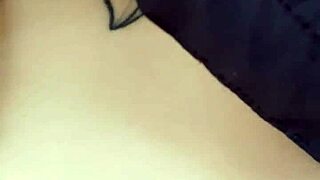 latina cutie fingers her sexy belly button deep during public park tease part 1