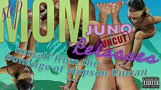 stepmom juno breaks free from my bondage and takes my cum on her big ass