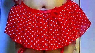 Slinky Thong Dance Hints at Anal Plug Vibrator Play