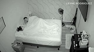 Caught on Camera: Stepmom's Bedroom Tryst with Tattooed Stepson Turns Wild