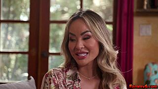 hot creampie fuck between stepmom linda lan and stepson victor ray